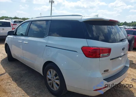 2016 Kia Sedona Lx из США, поврежденный, VIN KNDMB5C12G6102890
